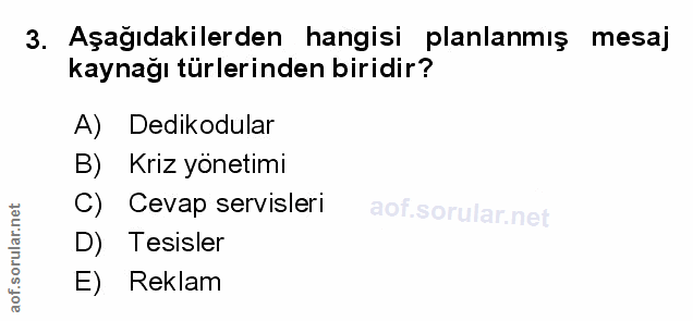 Soru 3