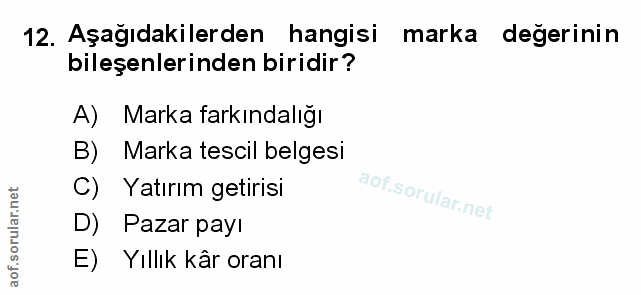 Soru 12