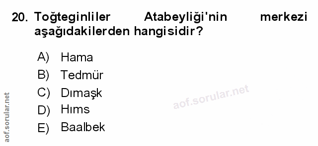 Soru 20