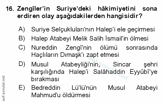 Soru 16