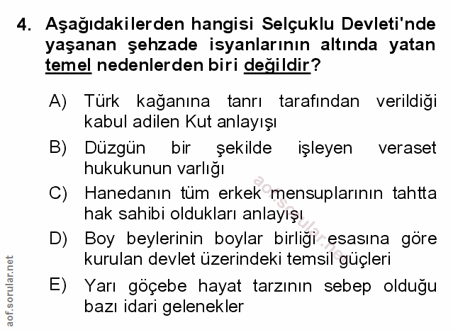 Soru 4