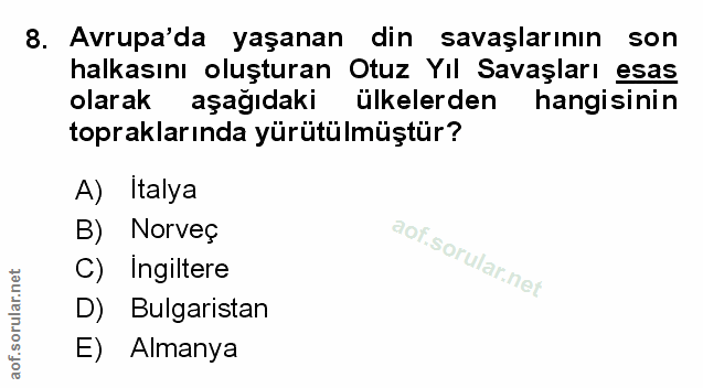 Soru 8