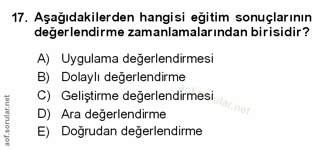 Soru 17