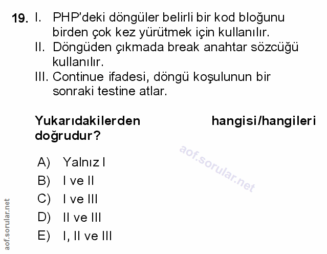Soru 19