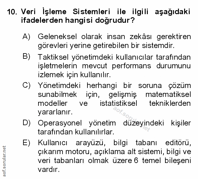 Soru 10