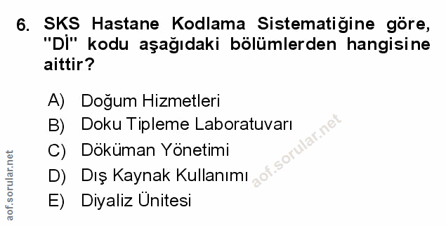Soru 6