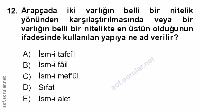 Soru 12