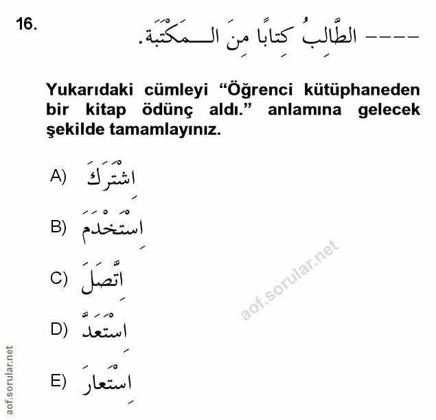 Soru 16