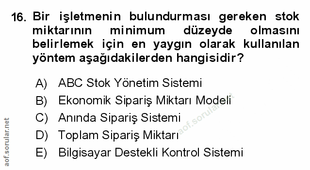 Soru 16