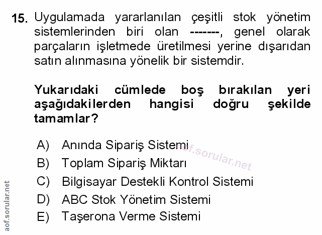 Soru 15