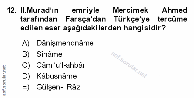 Soru 12