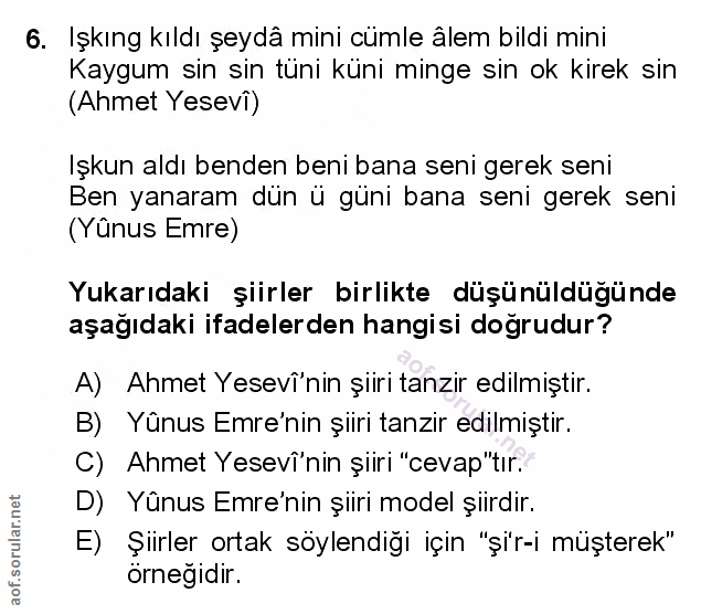 Soru 6