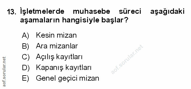 Soru 13