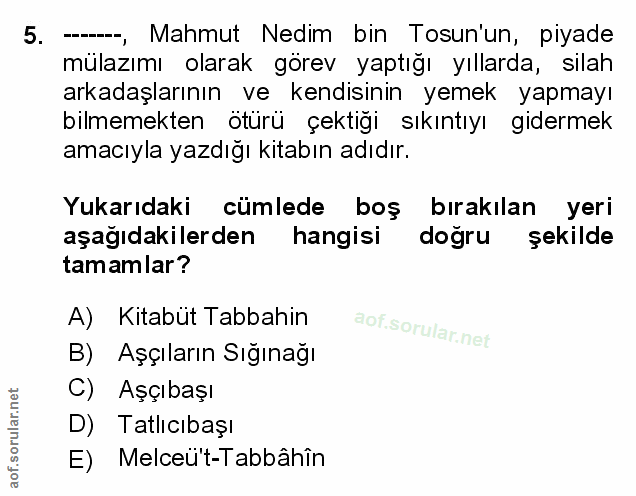 Soru 5