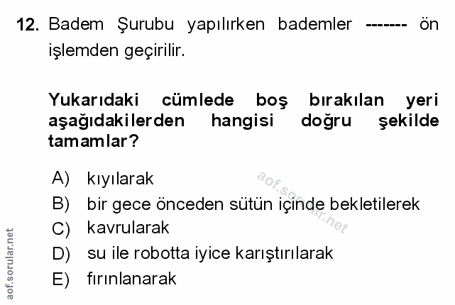 Soru 12