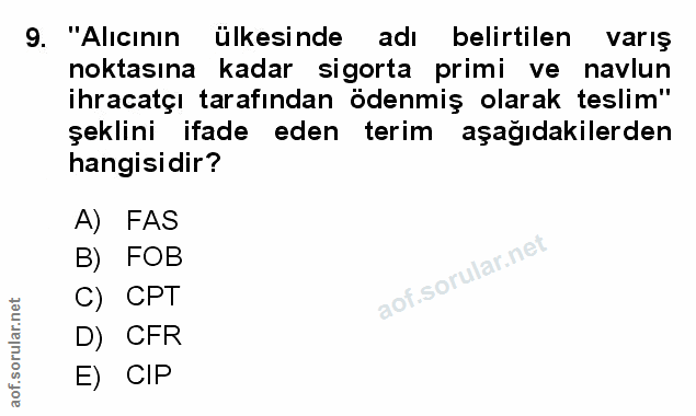 Soru 9