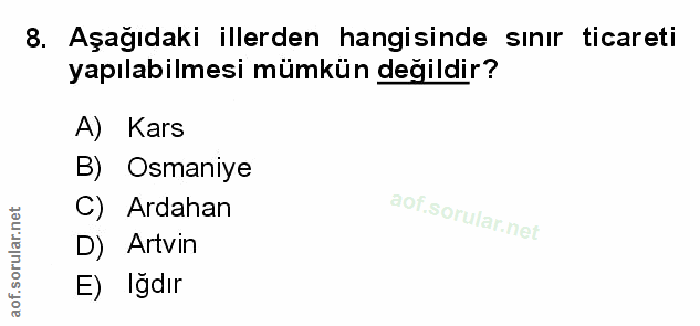Soru 8