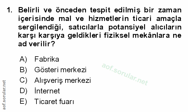 Soru 1