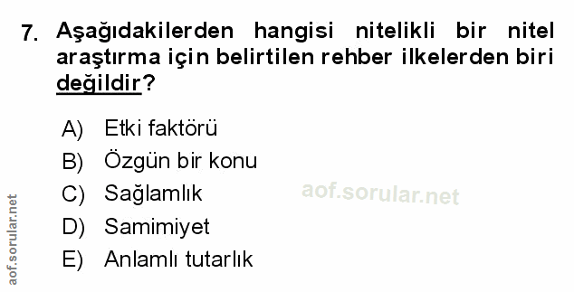 Soru 7