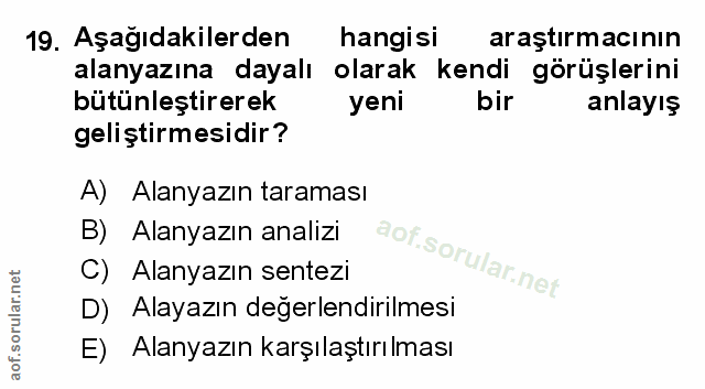Soru 19