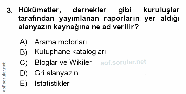 Soru 3