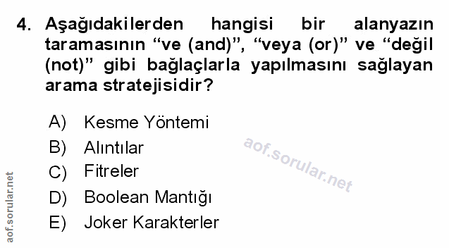 Soru 4
