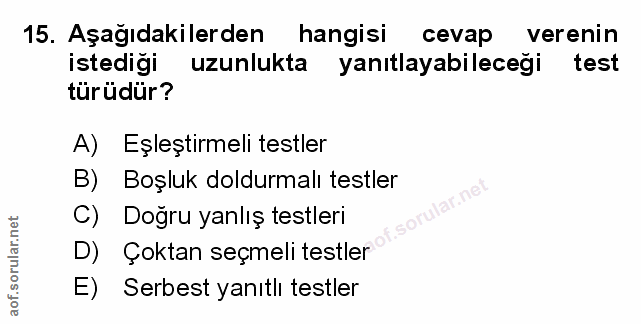 Soru 15