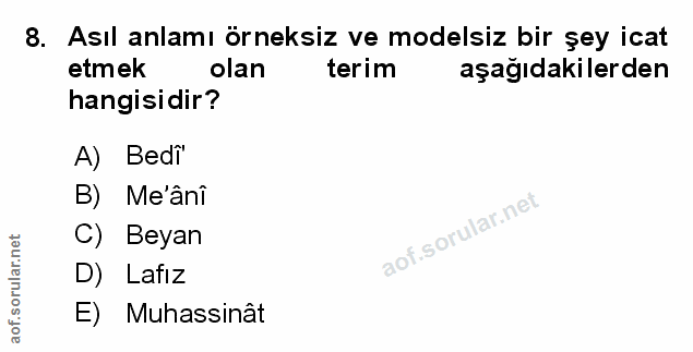 Soru 8