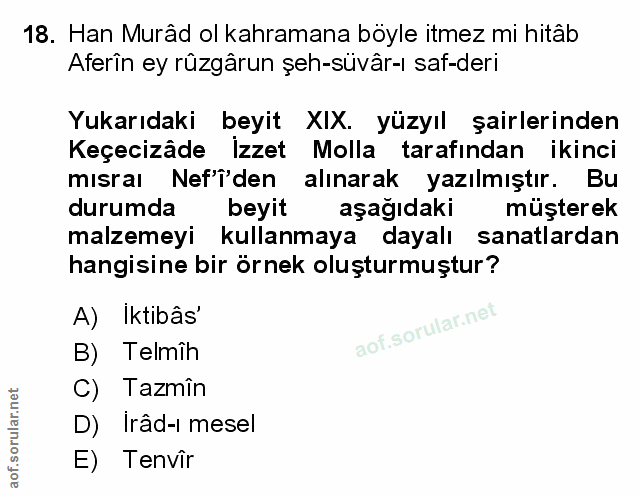 Soru 18