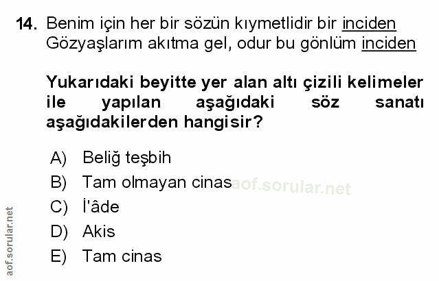 Soru 14