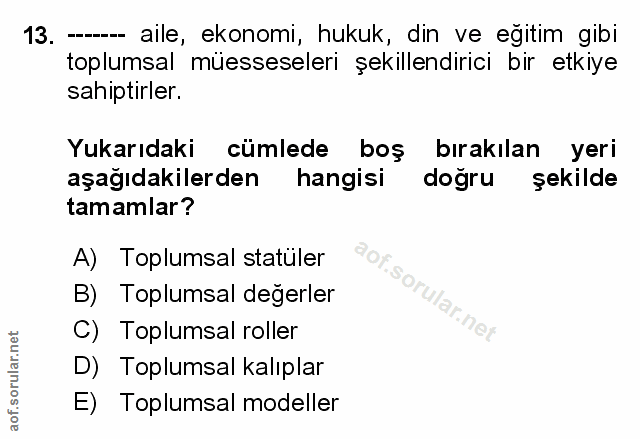 Soru 13