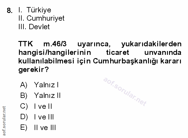Soru 8