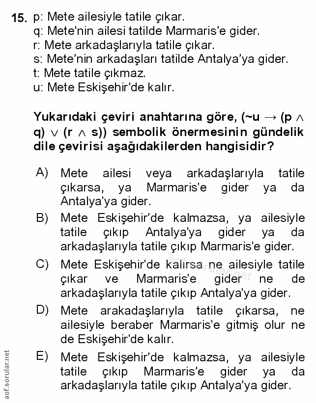 Soru 15