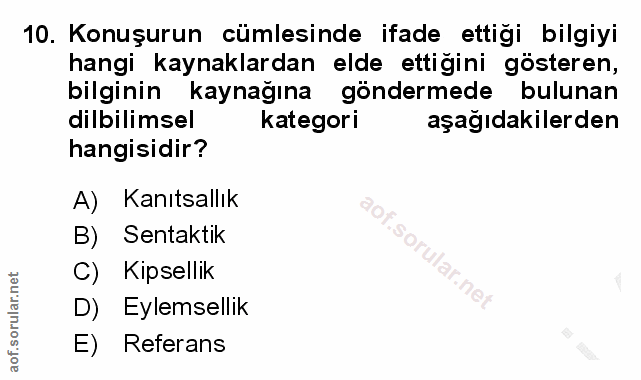 Soru 10