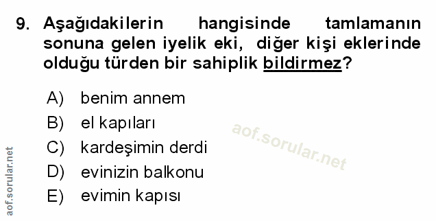 Soru 9
