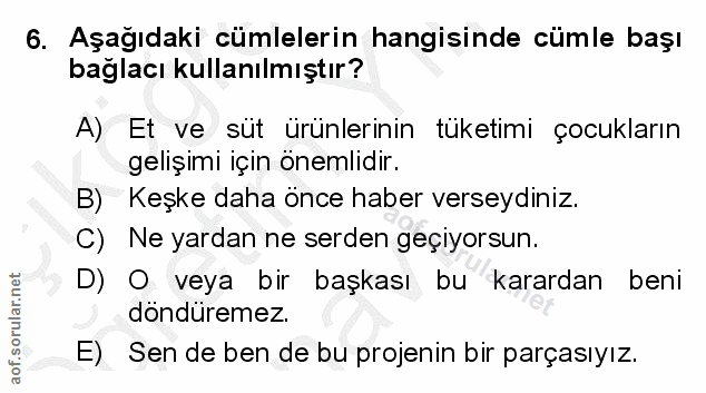 Soru 6