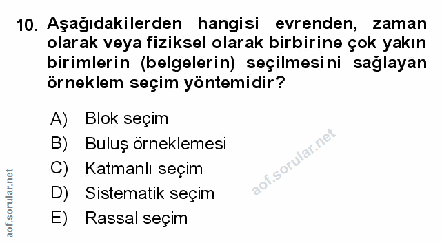 Soru 10
