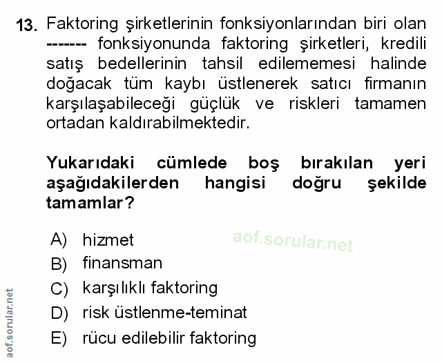 Soru 13