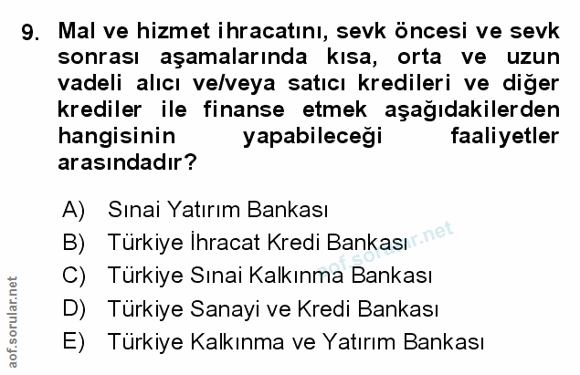 Soru 9