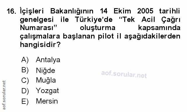 Soru 16
