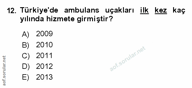 Soru 12