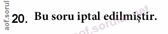 Soru 20
