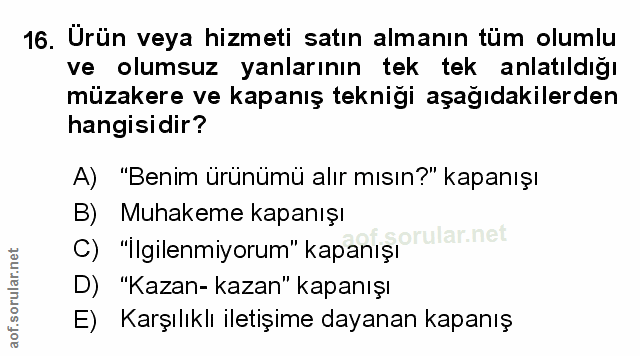 Soru 16