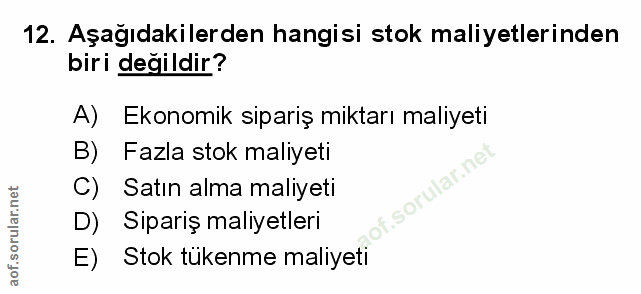 Soru 12