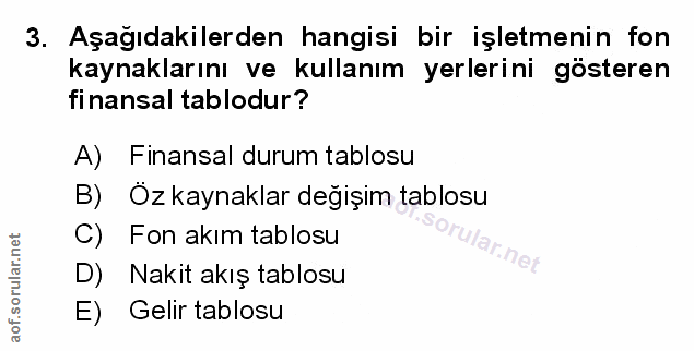 Soru 3