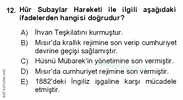 Soru 12