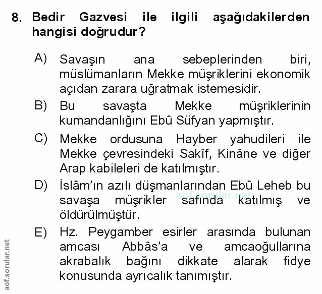 Soru 8