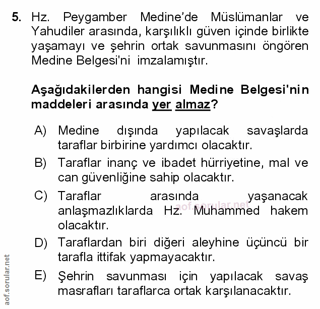 Soru 5