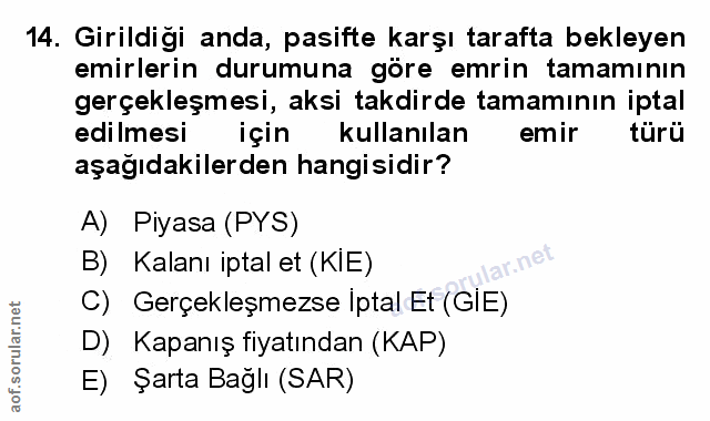 Soru 14