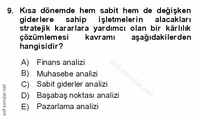 Soru 9